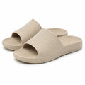 Ciabatte 36/37 in materiale sintetico beige - aperte antiscivolo per uso quotidiano